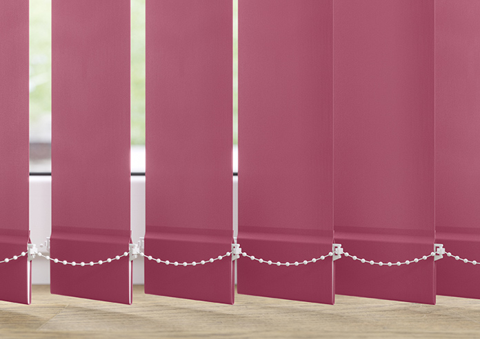 Roma, Hot Pink - Vertical Blind - Image 4